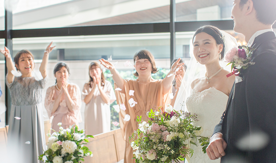 笑顔溢れる祝福のひと時をこのチャペルで