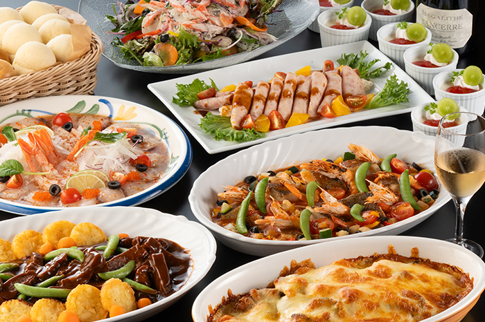 カジュアル卓盛り料理